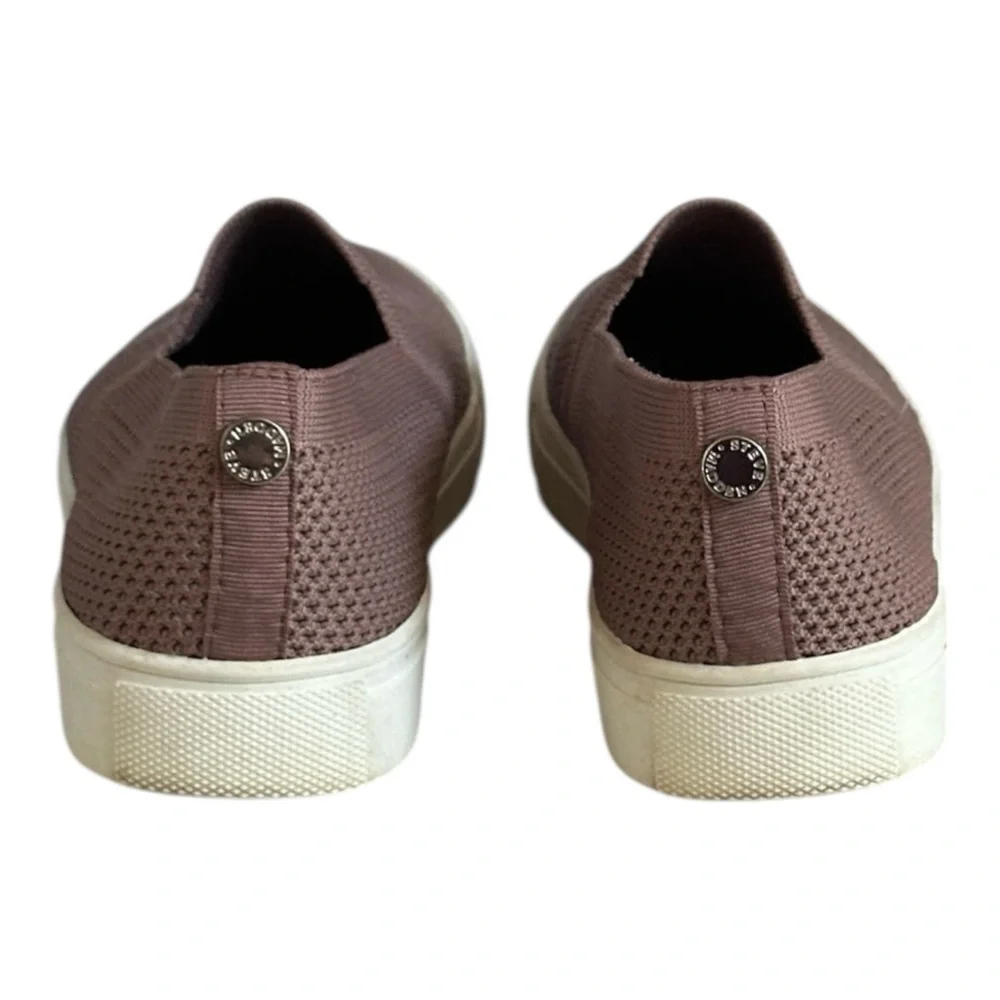 Steve Madden Sock Sneakers Size 6.5 Mauve Pink Freeda Comfort Walking Shoes